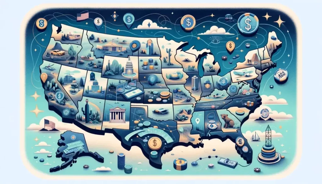 The Impact of Gambling Taxes by US States on the Economy