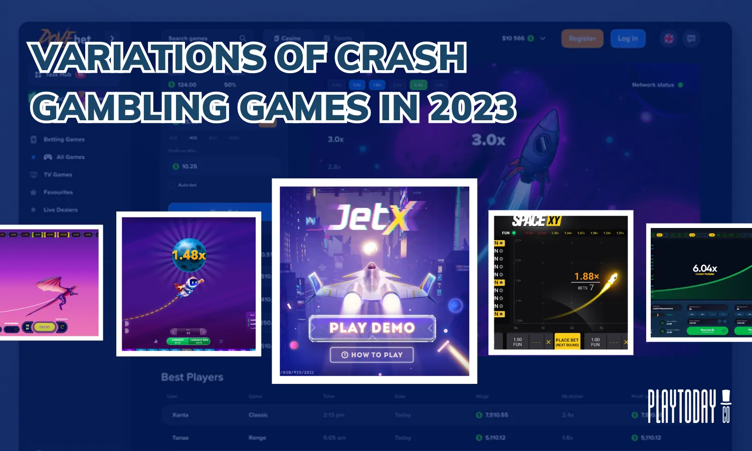 Types of Crash Gambling Games Exploring the Thrilling World of Crash Betting