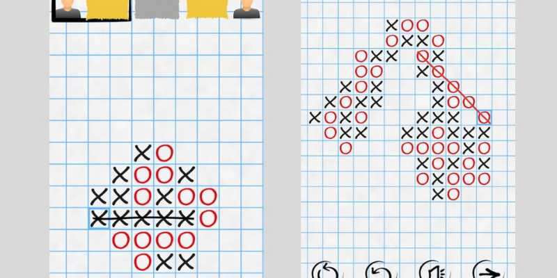 Rules and Strategies in X O Online Game
